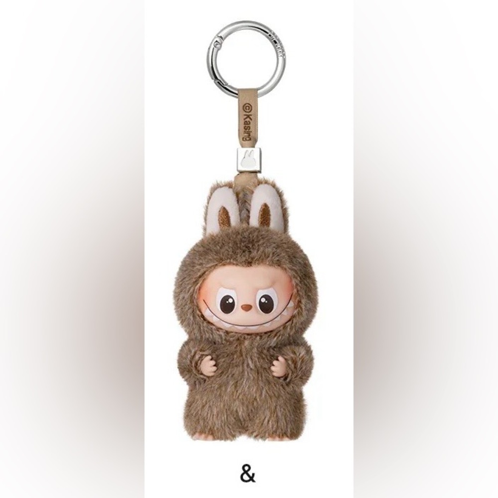 Labubu - “&” Pin for Love - Plush Pendant Blind box